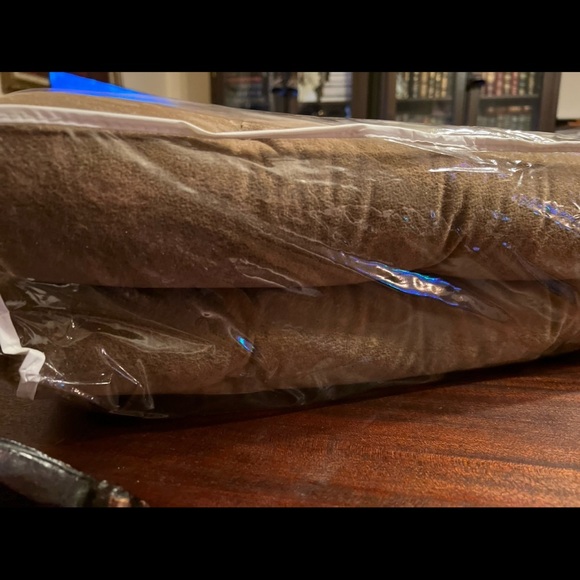 Eddie Bauer Luxury Back Seat Cover Fits Vans Trucks Sedans & SUVs, Mocha - Picture 7 of 7